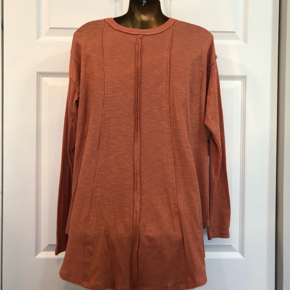 NWT DressUp Rust/ Coral Tunic - Picture 2 of 3